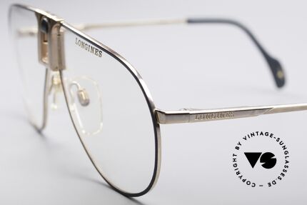 Longines 0154 1980's Aviator Glasses, luxury designer glasses for gentlemen; pure lifestyle!, Made for Men