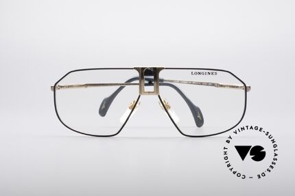 Longines 0153 80's Luxury Men's Frame, you can put optical (sun)lenses in the frame optionally, Made for Men