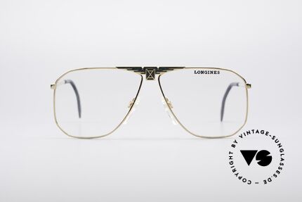 Longines 0155 80's Designer Frame For Men, precious frame with spring hinges (1st class comfort), Made for Men