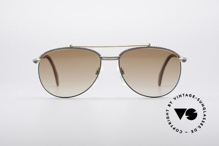 Longines 0161 80's Luxury Sunglasses, high-end 'made in Germany' quality; e.g. spring hinges, Made for Men