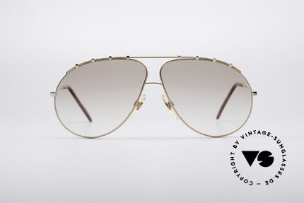 Zollitsch Marquise Rare Vintage Shades, precious, large metal frame for men (140mm width), Made for Men