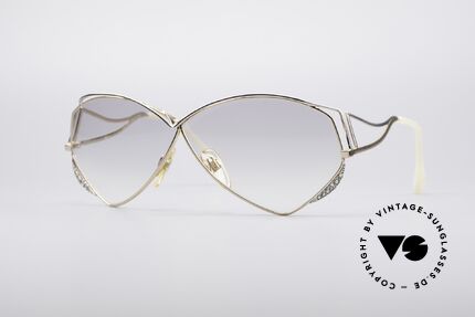 Zollitsch Navette Princess Sunglasses, extraordinary vintage designer shades by Zollitsch, Made for Women