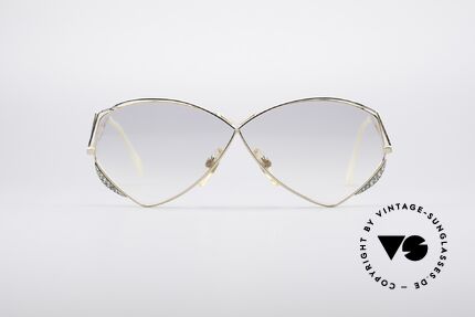 Zollitsch Navette Princess Sunglasses, enchanting curved frame construction; glamorous!, Made for Women