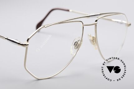 Zollitsch Cadre 120 Large 80's Aviator Glasses, NO retro glasses, but a 30 years old original, size 58/18, Made for Men