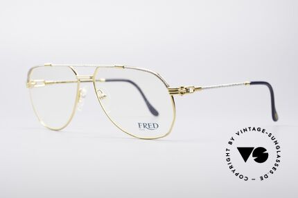 Fred America Cup Jeweler Luxury Glasses, marine design (distinctive FRED) in high-end quality, Made for Men