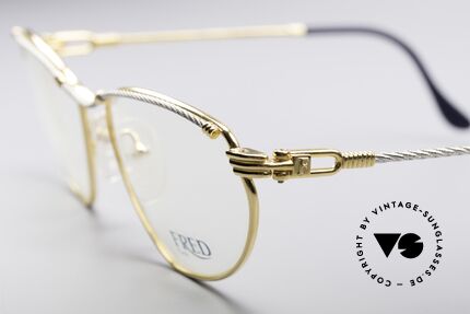 Fred Alize Luxury M Eyeglasses, temples and bridge are twisted like a hawser; unique, Made for Women