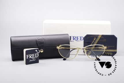 Fred Alize Luxury S Eyeglasses, with orig. Fred packaging (hard box, case, certificate), Made for Women