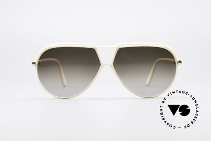 Yves Saint Laurent 8129 Y17 70's Aviator Shades, thin and lightweight plastic frame (1. class comfort), Made for Men and Women