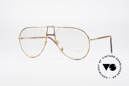 Jaguar 407 80's Luxury Eyeglasses, "old british" aviator style eyeglasses by Jaguar, Made for Men