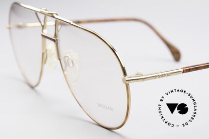 Jaguar 407 80's Luxury Eyeglasses, unworn (like all our vintage men's eyeglasses), Made for Men