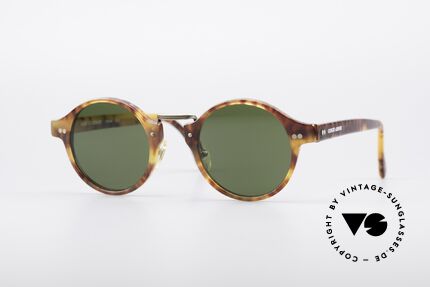 Giorgio Armani 341 Panto Sunglasses, timeless vintage Giorgio Armani designer sunglasses, Made for Men