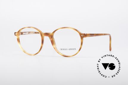 Giorgio Armani 325 Panto 90's Eyeglasses, timeless vintage Giorgio Armani designer eyeglasses, Made for Men