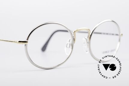 Giorgio Armani 156 Oval Vintage Eyeglasses 80's, NO RETRO EYEWEAR, but a 30 years old Original, Made for Men and Women