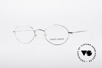 Giorgio Armani 1094 Small Oval Eyeglasses, Giorgio Armani, Mod. 1094, col. 707, Gr. 46/21, 135, Made for Men and Women