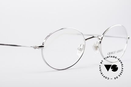 Giorgio Armani 1094 Small Oval Eyeglasses, unworn original from the mid. 1990's (EXTRA SMALL), Made for Men and Women