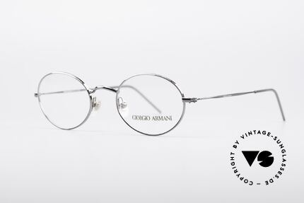 Giorgio Armani 1094 Small Oval Glasses, similar to the legendary Armani 229 Schubert model, Made for Men and Women