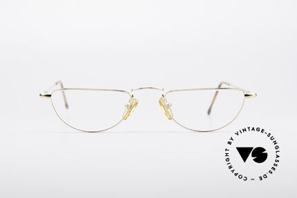 Giorgio Armani 254 80's Reading Glasses, lightweight halfframe (ergonomically correct), Made for Men and Women