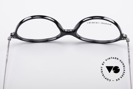 Giorgio Armani 374 90's Unisex Vintage Glasses, the demo lenses can be replaced with optical lenses, Made for Men and Women