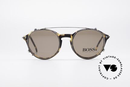 BOSS 5192 Sun Clip Panto Frame 1990's, grand original in premium quality from the 1990s, Made for Men
