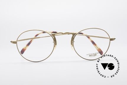Oliver Peoples OP7G Classy Vintage Eye-Frame, NO retro fashion, but a unique 25 years old ORIGINAL, Made for Men and Women