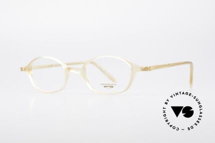 Oliver Peoples OP561 Classic 90's Eyeglass Frame, timeless, sober, elegant (translucent plastic frame), Made for Men and Women