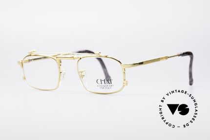 Chai No4 Square Gold Plated Tap Frame, thus, opticans often called this model 'tap glasses', Made for Men and Women