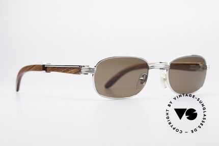 Cartier Breteuil Luxury Wood Sunglasses, a great combination of quality, luxury and individuality, Made for Men