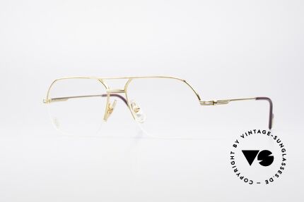 Cartier Orsay Luxury Vintage Eyeglasses, striking Cartier vintage eyeglass-frame, size 56°15, Made for Men