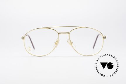 Cartier Driver 90's Luxury Eyeglasses, noble 'aviator design' & best craftsmanship, high-end, Made for Men