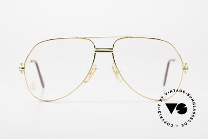 Cartier Vendome LC - M Luxury Aviator Frame 22ct, Vendome = the most famous eyewear design by CARTIER, Made for Men