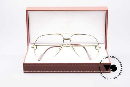 Cartier Vendome LC - M Luxury Aviator Frame 22ct, NO retro eyeglasses, but an authentic vintage ORIGINAL, Made for Men