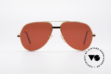 Cartier Vendome Laque - M Luxury Aviator Shades 80'S, mod. "Vendome" was launched in 1983 & made till 1997, Made for Men and Women