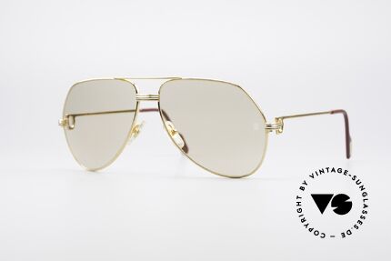 Cartier Vendome LC - L Mineral Lens With Cartier Logo, Vendome = the most famous eyewear design by CARTIER, Made for Men