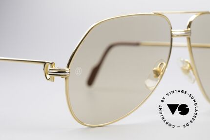 Cartier Vendome LC - L Mineral Lens With Cartier Logo, orig. mineral lenses (100% UV prot.) with Cartier logos, Made for Men