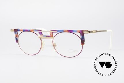 Cazal 745 Striking 90's Vintage Frame, striking Cazal vintage eyeglass-frame from 1991, Made for Women