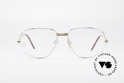 Cartier Romance LC - M Platinum Finish Glasses, mod. "Romance" was launched in 1986 and made till 1997, Made for Men and Women