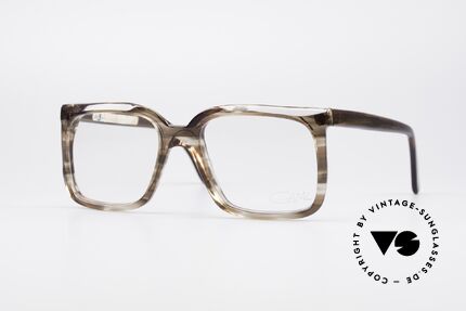 Cazal 604 70's Frame First Series, ultra rare vintage Cazal eyeglasses from the late 1970's, Made for Men