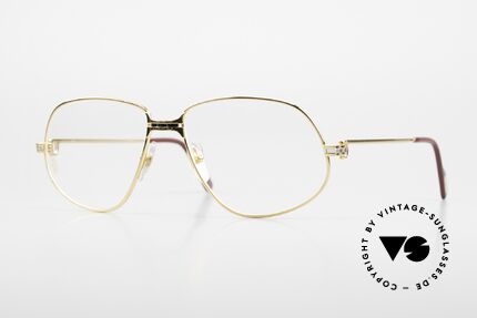 Cartier Panthere G.M. - L Vintage Luxury Eyeglasses, G.M. stands for 'grande modèle' for monsieur / gentleman, Made for Men