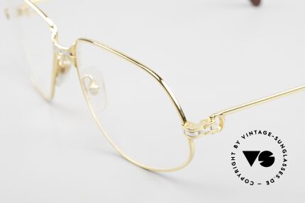 Gold panther frame cartier glasses hotsell
