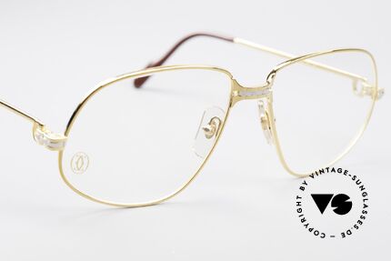 Cartier Panthere G.M. - L Vintage Luxury Eyeglasses, 22ct gold-plated finish (like all vintage Cartier originals), Made for Men