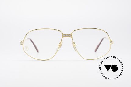 Cartier Panthere G.M. - L 1980's Luxury Eyeglass-Frame, G.M. stands for 'grande modèle' for monsieur / gentleman, Made for Men