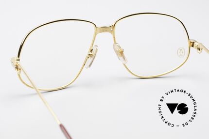 Cartier Panthere G.M. - L 1980's Luxury Eyeglass-Frame, precious luxury eyeglass-frame in LARGE size 59-14, 140, Made for Men Cartier Panthere G.M. - L 1980's Luxury Eyeglass-Frame, precious luxury eyeglass-frame in LARGE size 59-14, 140, Made for Men