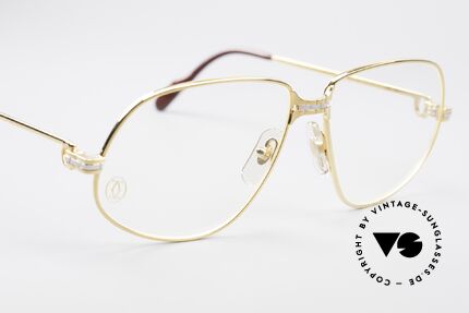 Cartier Panthere G.M. - L 1980's Luxury Eyeglass-Frame, 22ct gold-plated finish (like all vintage Cartier originals), Made for Men Cartier Panthere G.M. - L 1980's Luxury Eyeglass-Frame, 22ct gold-plated finish (like all vintage Cartier originals), Made for Men
