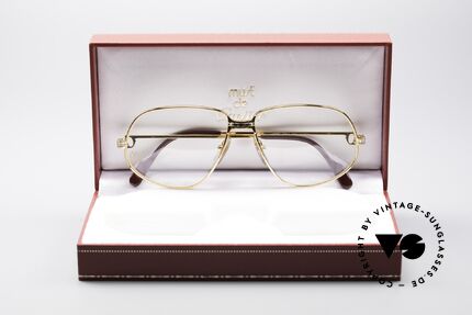 Cartier Panthere G.M. - L 1980's Luxury Eyeglass-Frame, unworn with orig. packing (hard to find in this condition), Made for Men Cartier Panthere G.M. - L 1980's Luxury Eyeglass-Frame, unworn with orig. packing (hard to find in this condition), Made for Men