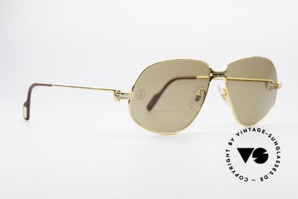 Cartier Panthere G.M. - L Rare Luxury Sunglasses, mod. "Panthère" was launched in 1988 and made till 1997, Made for Men Cartier Panthere G.M. - L Rare Luxury Sunglasses, mod. "Panthère" was launched in 1988 and made till 1997, Made for Men