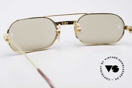 Cartier MUST LC - M Elton John Shades, high-end mineral lenses (100% UV) with Cartier logos, Made for Men
