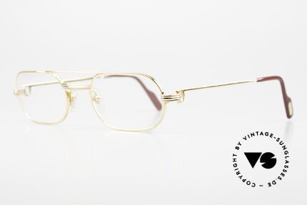 Cartier MUST LC - S Elton John Luxury Eyeglasses, worn by Elton John (video "I'm still standing", 1983), Made for Men