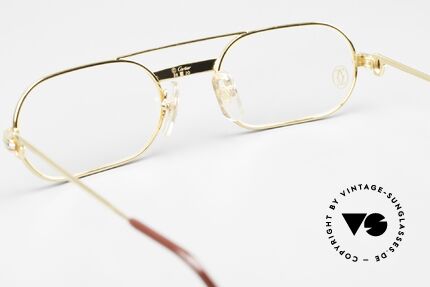 Cartier MUST LC - S Elton John Luxury Eyeglasses, NO RETRO eyewear; a 35 years old vintage ORIGINAL!, Made for Men