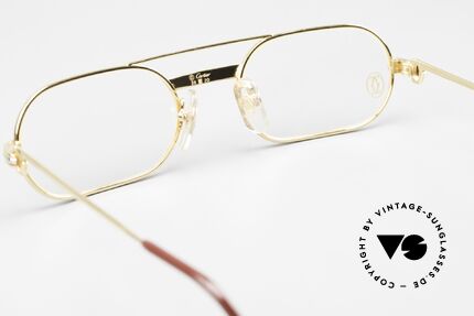 Cartier MUST LC - S Elton John Luxury Eyeglasses, NO RETRO eyewear; a 35 years old vintage ORIGINAL!, Made for Men and Women