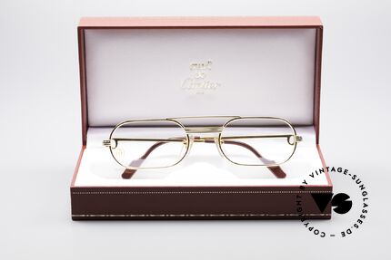 Cartier MUST LC - S Elton John Luxury Eyeglasses, Size: medium, Made for Men